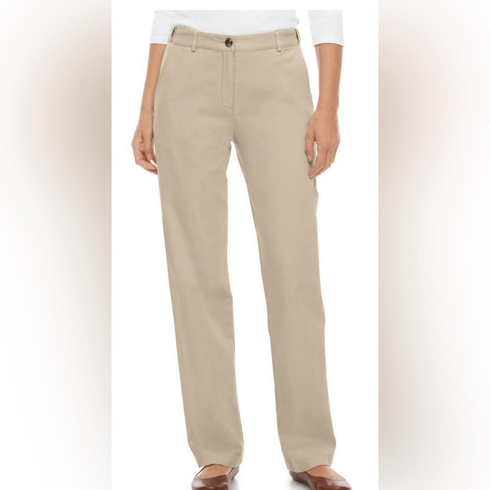 NWT , L.L. Bean Women’s Tan Chinos